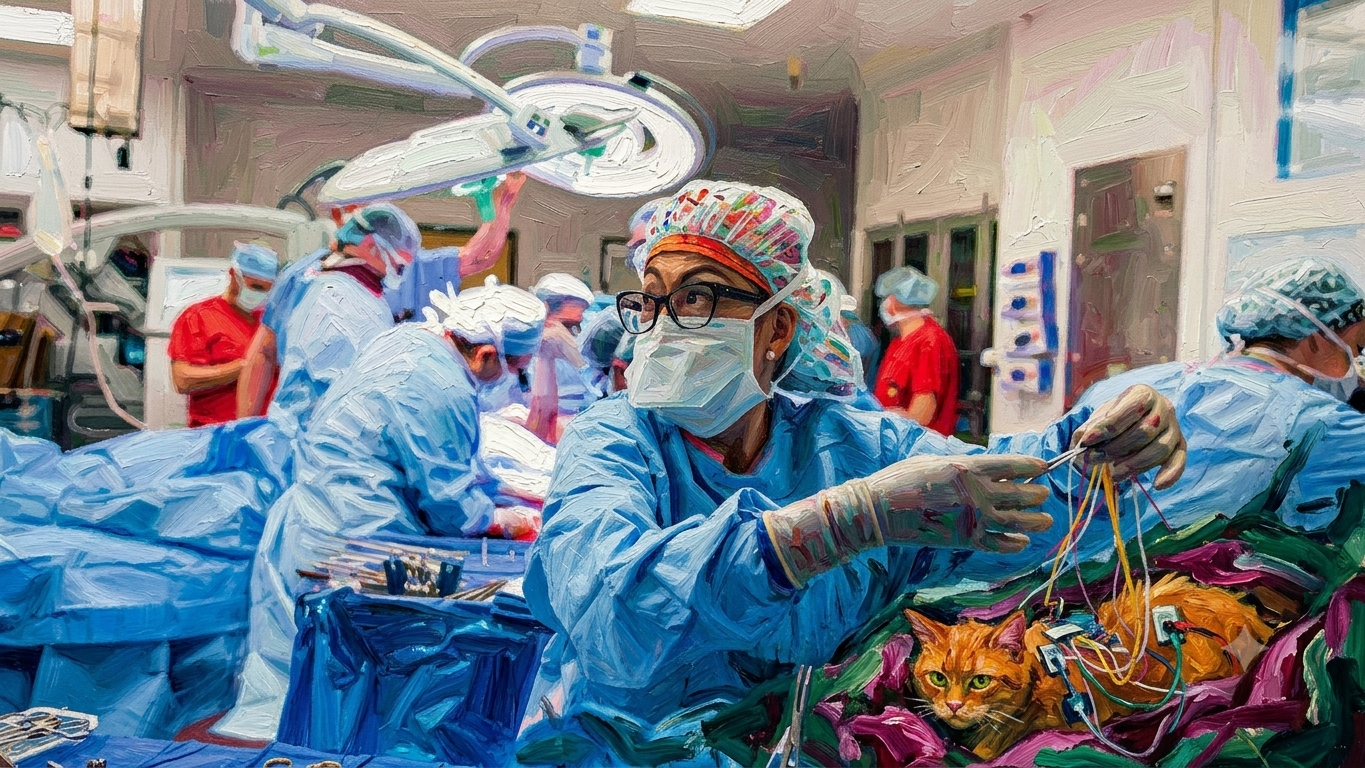 Operating room painting